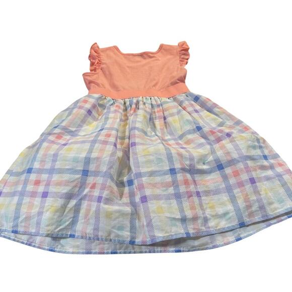 Max & Daisy Toddler Girl 5 Plaid Dress - Picture 3 of 4